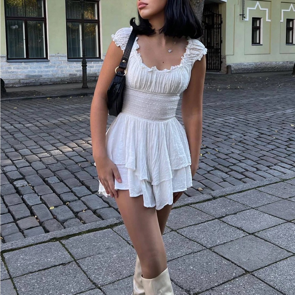 Princess Polly White The Love Galore Romper